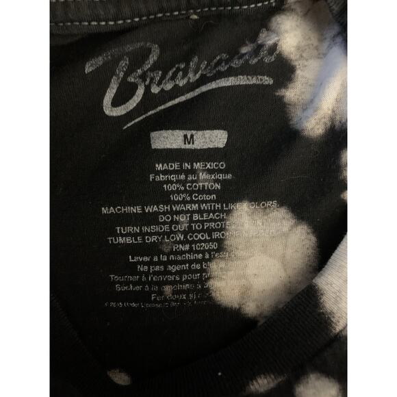 Metallica Sz Med Life is Pain Bravado Death Is Pain Graphic Tee Black Acid Wash - Picture 5 of 8